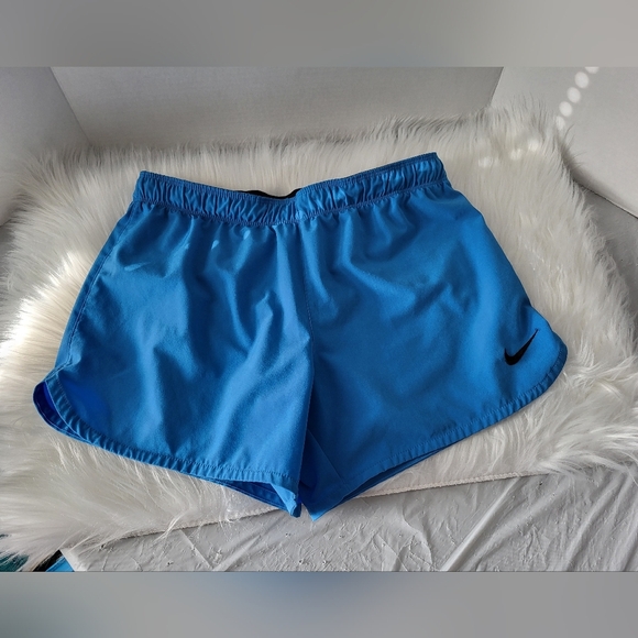 Nike Blue Athletic Shorts, Size Small (28) - Picture 3 of 5